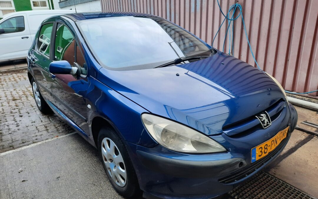 Peugeot 307 1.6 16V XR 5DR 2004 Blauw